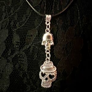 Jazzy Skull Necklace